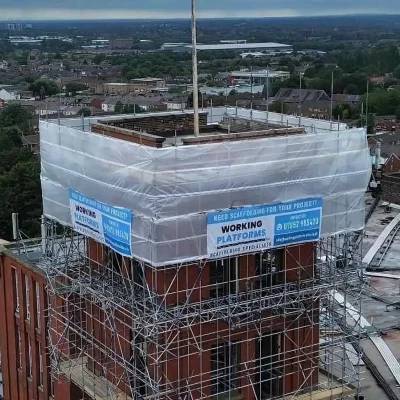 Truss Out Hanger Scaffolding For Trade in Northern England