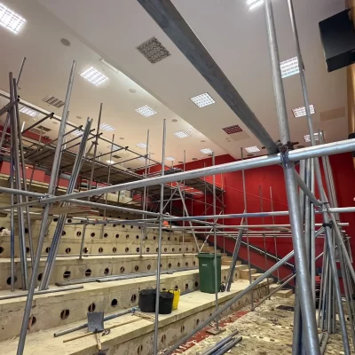 Birdcage Scaffolding & Crash Decks for Internal Building Works